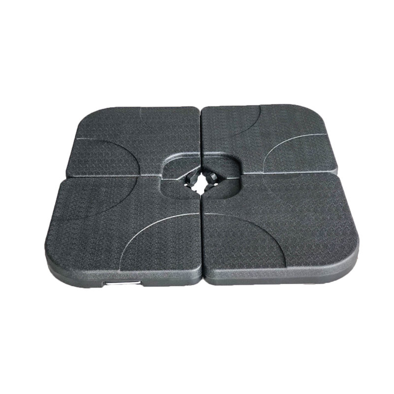 Socle de parasol autoportant en plastique broghin