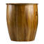 Table d'appoint cylindrique fonctionnelle en bois 22 po x 22 po x 25 po avec plateau de style plateau - Maximisez l'attrait de votre espace dans le salon