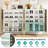 20 Pair Shoe Cabinet with Doors, 5-Tier Entryway Shoe Storage Cabinet-1318287075