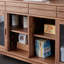 Buffet simple en bois de noyer noir-55482903