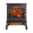 18 Inch 3D  Flame Electric Infrared Quartz Fireplace Stove With Remote Control
