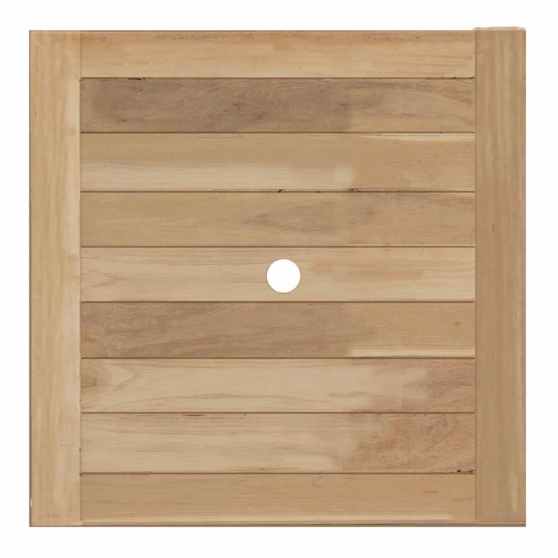 Club Teak Outdoor Dining Table, Natural Teak