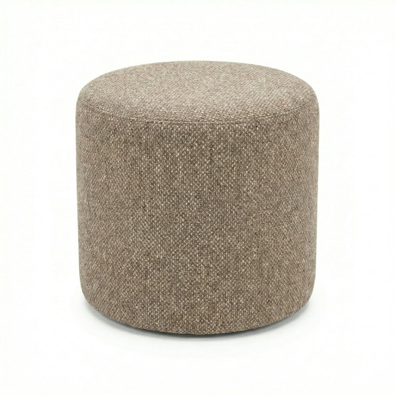 Berlin Gardens Lilly Hive 18" Round Pouf, Dune