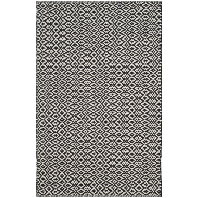 Whyte Hand Woven Cotton Ikat Rug