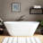 Danae 62" Freestanding Soaking Acrylic Bathtub
