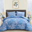 Ensemble de literie en microfibre 7 pièces Floral Branch-122608173-122608174