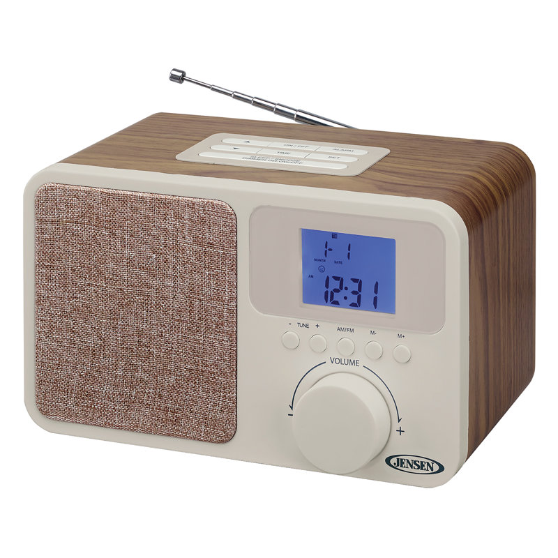 Modern & Contemporary Electric Tabletop Clock with Alarm