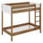Twin Over Twin Upholstered Bunk Bed Frame With Ladder, Safety Guardrails