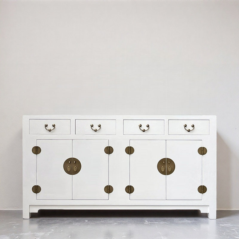 Meuble télé Retro Creative, Blanc