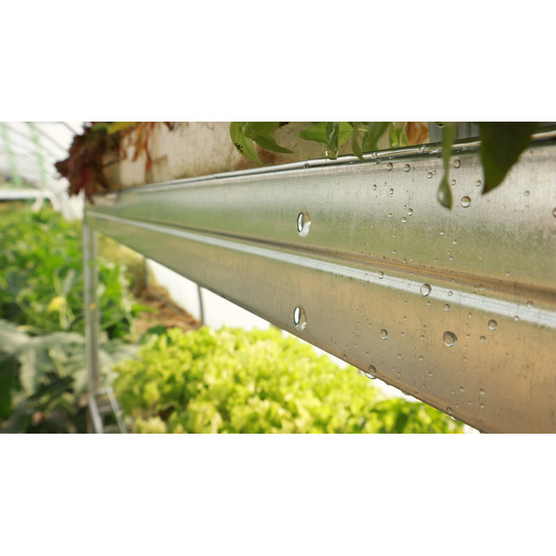 Galvanized Steel 4-Shelf Wire Deck Storage Unit