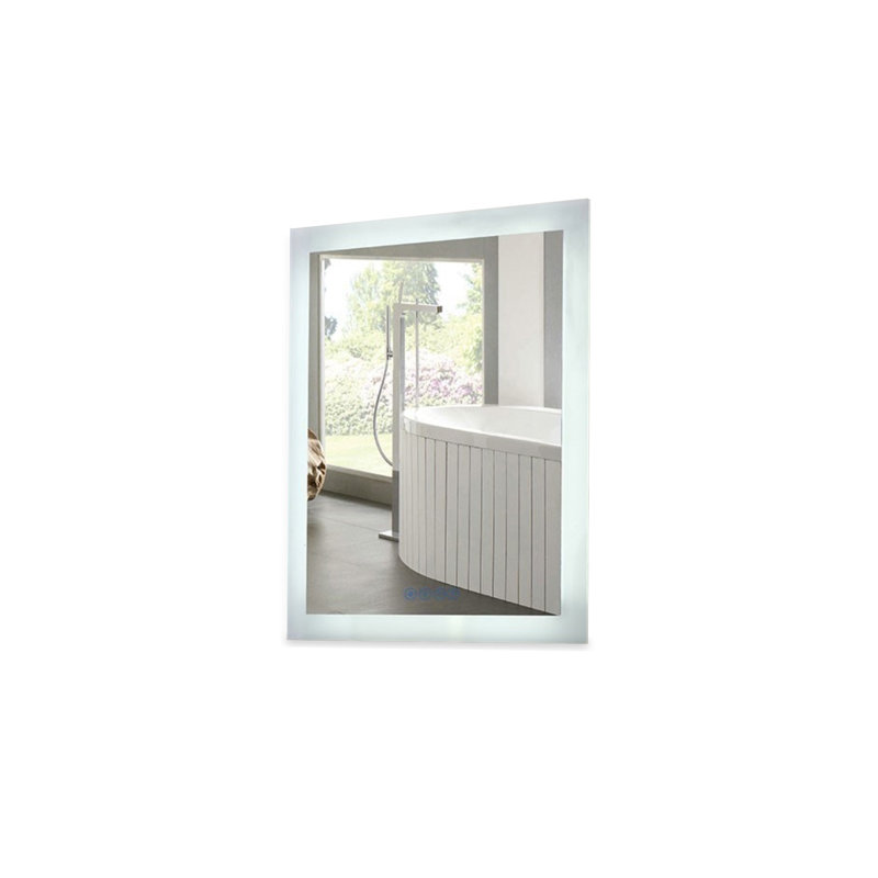 Odonoghue Metal Rectangle Wall Mirror, 32" H x 24" W