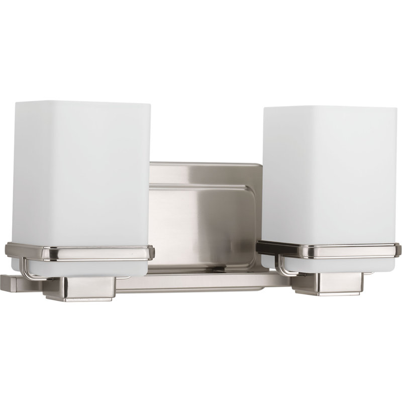 Metric 2 - Light Dimmable Vanity Light, Brushed Nickel