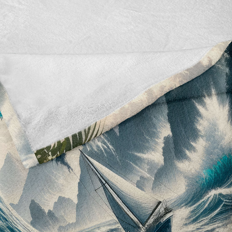 Throw Blanket, 50" W x 60 " L