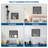 Stainless Steel Shower Niche, Gunmetal Black-38934531-38934589
