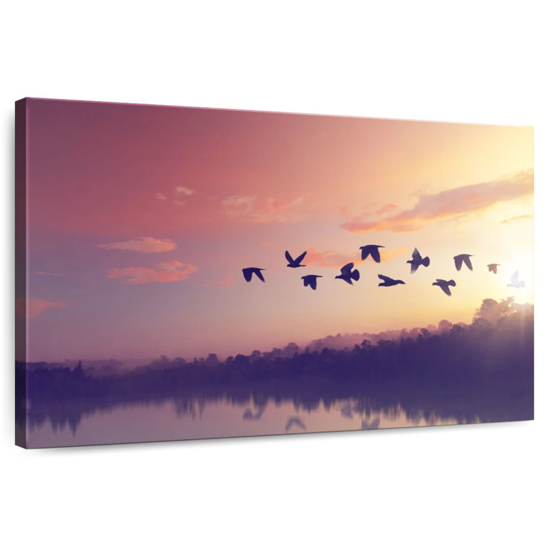 Brampt Birds Sunny Silhouette, 8" H x 12" W