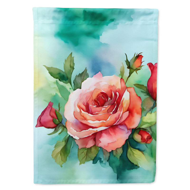 Double Sided 40'' H x 28'' W Polyester House Flag