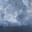 «Night Cloud I a Hand Hand», reproduction d'art encadrée texturée-123337014