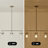  Levona 3 - Light 31"Wide Pendant Light for Kitchen Island (Nickel)-100709615