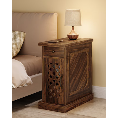 Side Table with Storage
