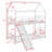 Metal Bunk Bed With Slide,Kids House Bed-1119845357