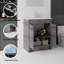 Meuble-lavabo autoportant de 30 po avec lavabo et tiroir à fermeture en douceur pour petites salles de bain-133397024-133397026