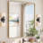 Lunara 1.18" Deep Rounded Corner Rectangular Bathroom Wall Mirror with Premium Tempered Glass & Aluminum Alloy Framed-681085388-681452006