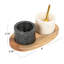 Desserte à condiments 4 pièces Ramessu