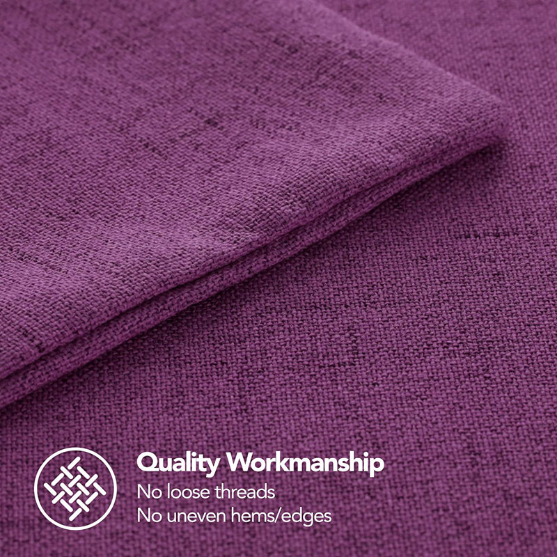 Square Pillow Cover, Purple