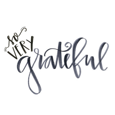 " So Very Grateful "