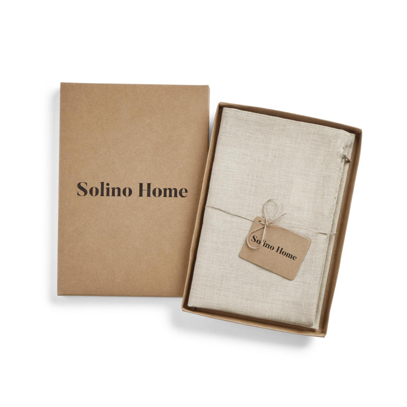 Montauk - 100% Pure Linen Pillow Cover, Light Natural
