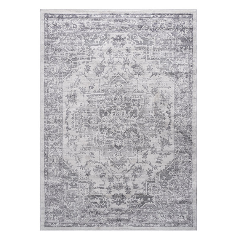 Couvre-plancher argenté sans perte de poils - idéal pour la chambre à coucher, le bureau à domicile, le tapis