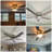 Vaczon 52" 5 - Blade Modern Flush Mount Ceiling Fan with Light Kit and Remote Control