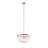 2-Light Beaded Chandelier