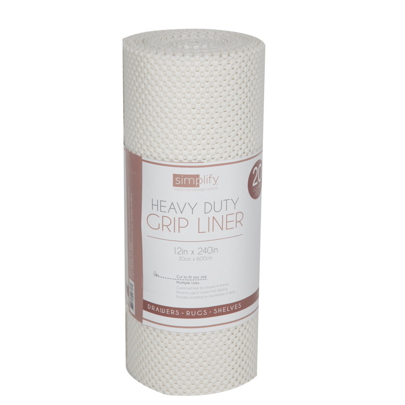 Doublure à préhension de 20' roll lourd, Ivoire