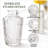 Adelfa Glass Decorative Bottle