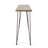 DENALI INDUSTRIAL WOOD AND METAL BAR TABLE