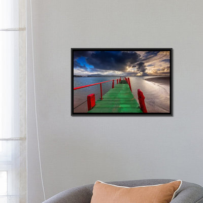«Path to the Sea» par Sergio Lanza - reproduction d'art sur toile tendue