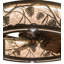 Rustic Lodge 8 - Light LED Chandelier