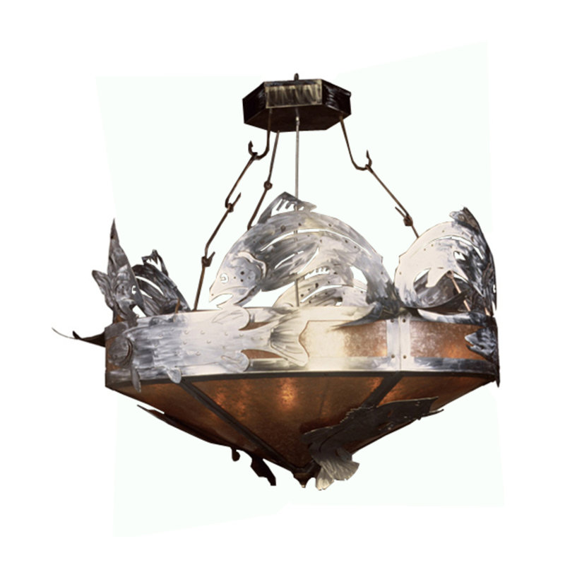 Gerling 12 - Light Silver Mica Novelty Pendant