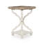 Table d'appoint exquise de style champêtre français