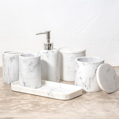 Ceejai Bathroom Accessory Set