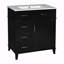 Meuble-lavabo de rangement avec lavabo en céramique-906225386