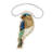 Bead embroidery kit on a plastic base FLPL-090
