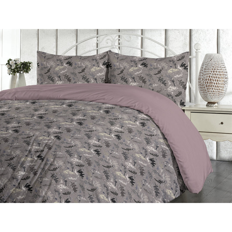 Domunique Duvet Cover, Twin Duvet Cover + 1 Standard Sham