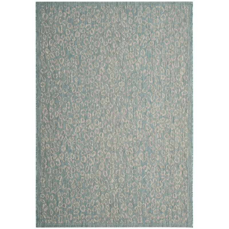 Tapis d'intérieur / extérieur Courtyard Performance, Rectangle 5 pi 3 po x 7 pi 7 po