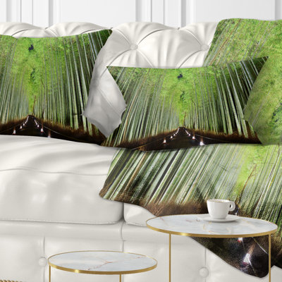 Coussin lombaire paysage