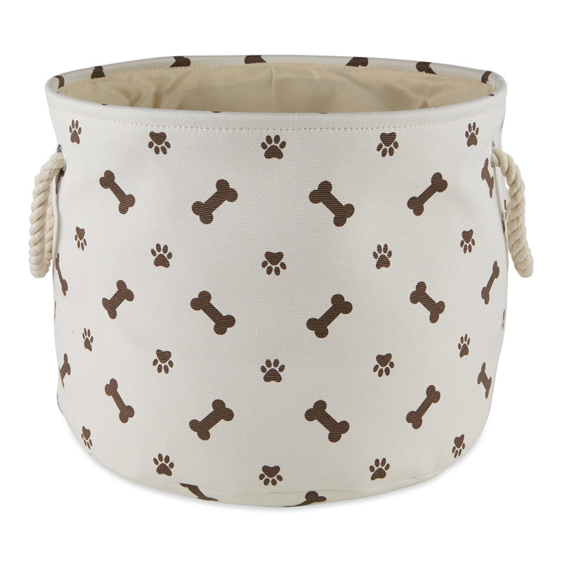 Tucker Murphy Pet™ Fabric Decorative Bin, Dark Brown