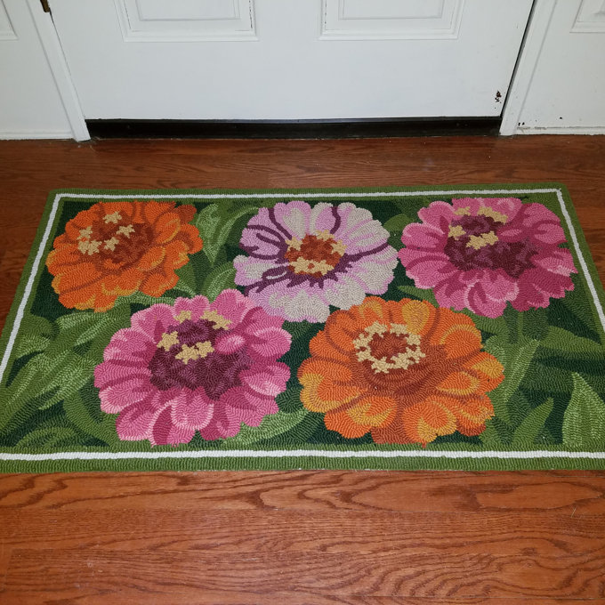 Floral Doormat