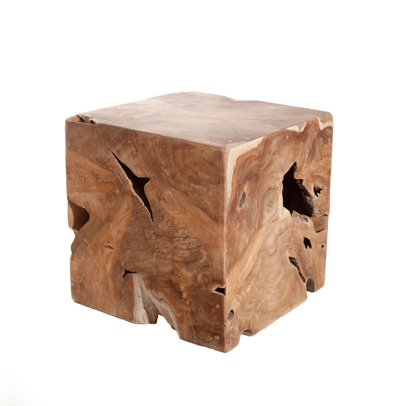 Solid Wood Accent Stool