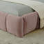 Structure de lit tapissier très grand californien avec tissu épais, lit plateforme grand format en chenille avec tête de lit et structure solide. Aucun sommier tapissier requis (90,5 po x 80,5 po x 31 po)-999686820-999686831